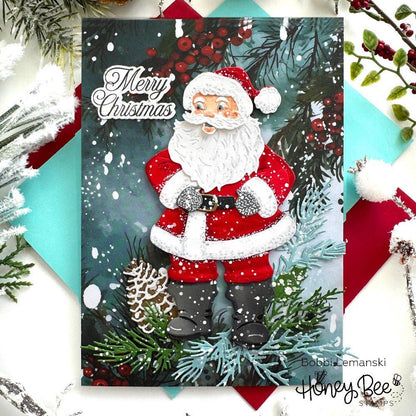 Lovely Layers: Vintage Santa - Honey Cuts - Stand-Alone Dies