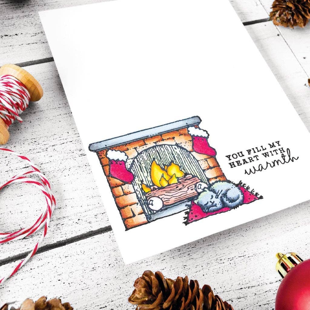 Hero Arts From the Vault Home Scene Clear Stamps CM385