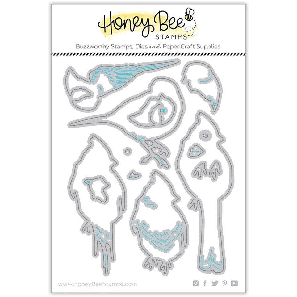 Lovely Layers: Winter Birds - Honey Cuts - Stand-Alone Dies