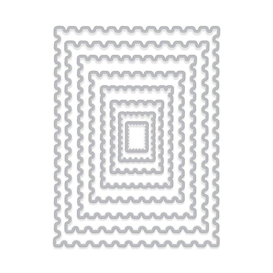 Hero Arts Nesting Postage Stamps Infinity Nesting Dies DI345