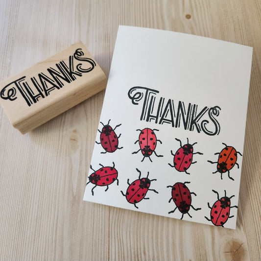 Thanks Rubber Stamp