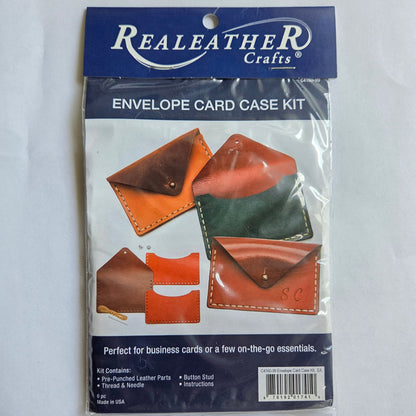 Realeather® Crafts Envelope Card Case Kit