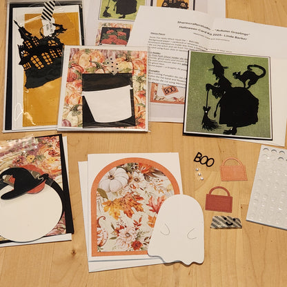 Autumn Greetings Card Kit 2025 by Linda Barker