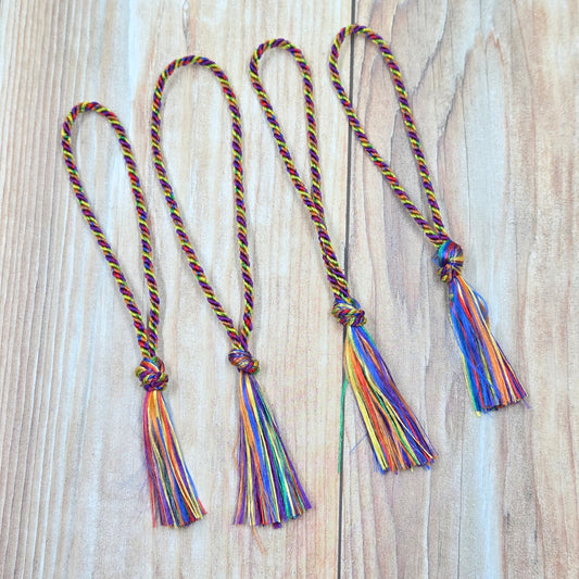 Tassels 4pk - Rainbow