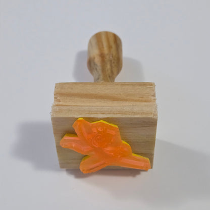 Mr Zip Carrying a stamp- stamp