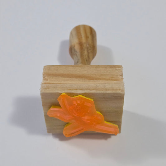 Mr Zip Carrying a stamp- stamp