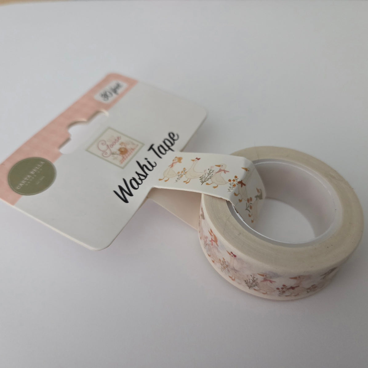 Carta Bella Silly Goose Washi Tape Goose Garden