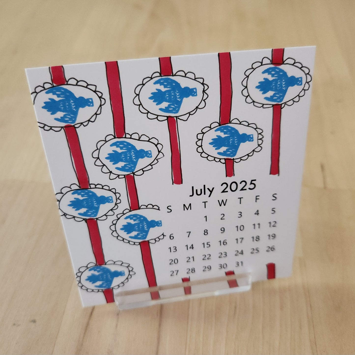 Mini Flying Pigeon Stamp