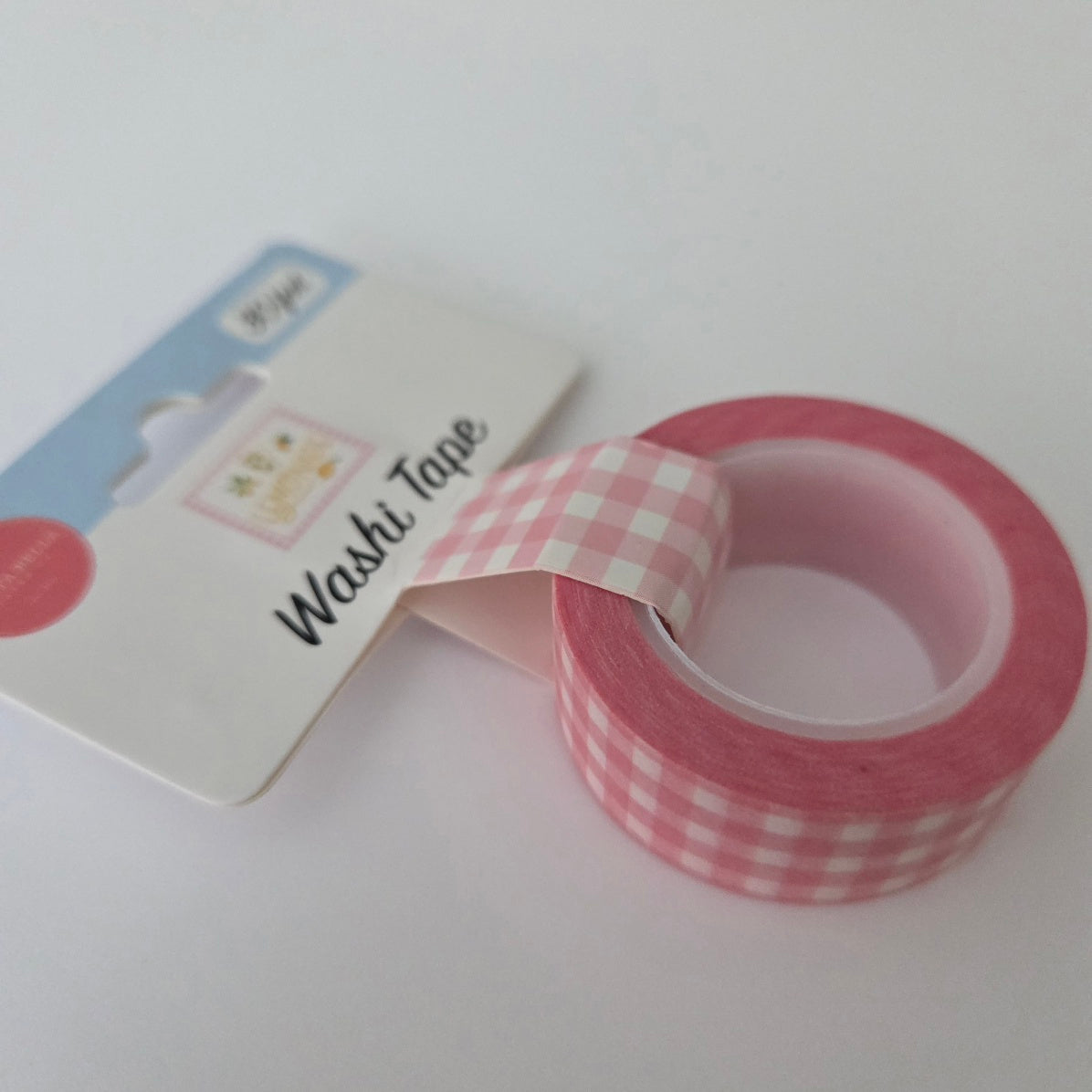 Carta Bella Lemonade Washi Tape Sweet Summer Gingham