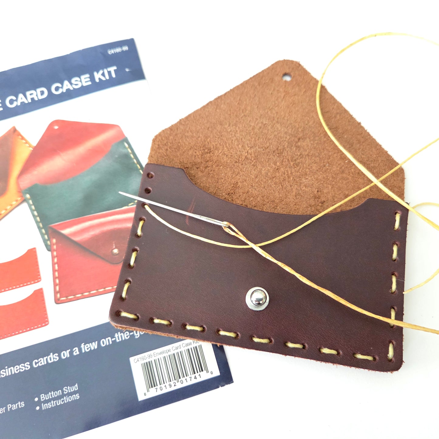 Realeather® Crafts Envelope Card Case Kit