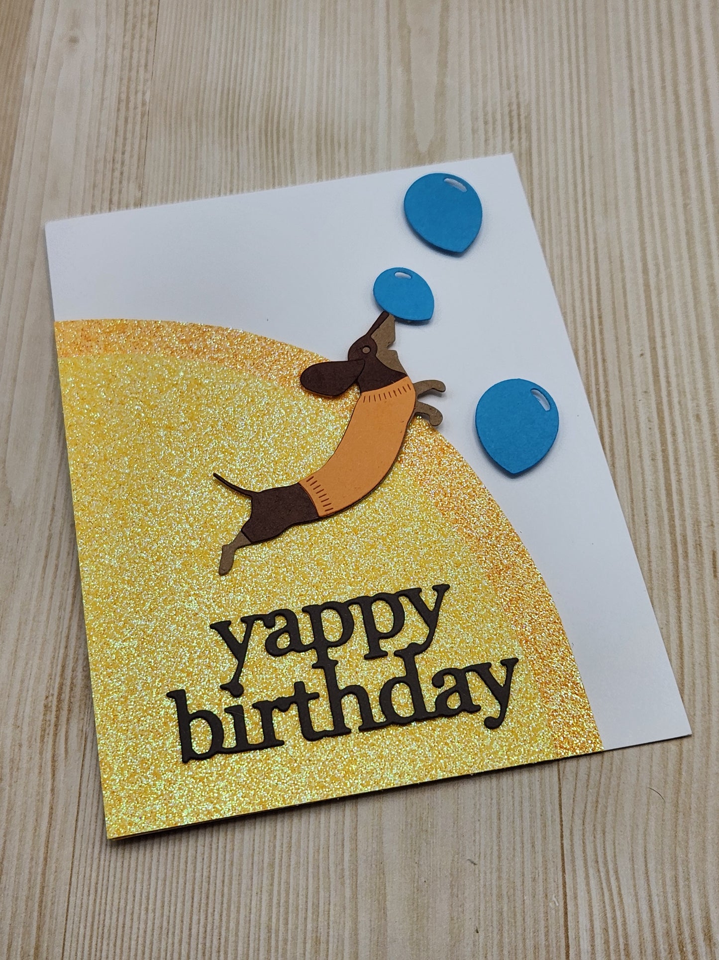 Poppystamps 2729 Leaping Dachshund  Craft Die