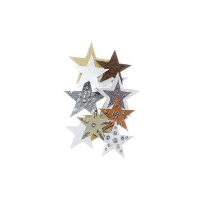 Jolee's Gold & Brown Stars Dimensional Stickers