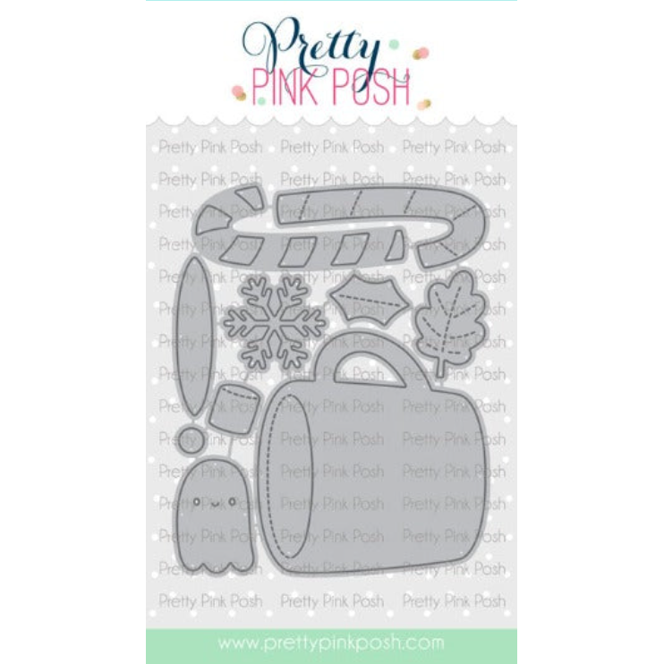 Pretty Pink Posh Winter Mug Die